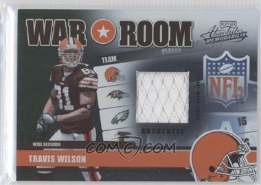 2006 Playoff Absolute Memorabilia - War Room #WR-29 - Travis Wilson /100