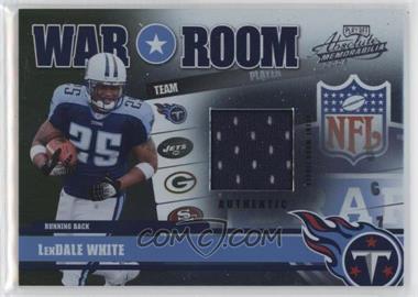 2006 Playoff Absolute Memorabilia - War Room #WR-9 - LenDale White /100