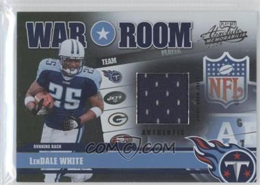 2006 Playoff Absolute Memorabilia - War Room #WR-9 - LenDale White /100