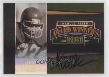 2006 Playoff Contenders - Award Winners - Signatures #AW-18 - Marcus Allen /200