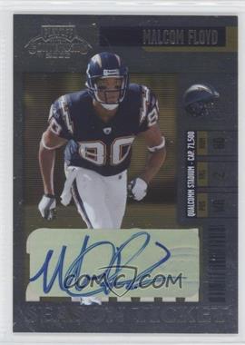 2006 Playoff Contenders - [Base] #101 - Malcom Floyd