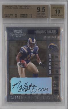 2006 Playoff Contenders - [Base] #113 - Marques Hagans [BGS 9.5 GEM MINT]