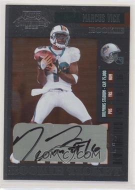 2006 Playoff Contenders - [Base] #116 - Marcus Vick