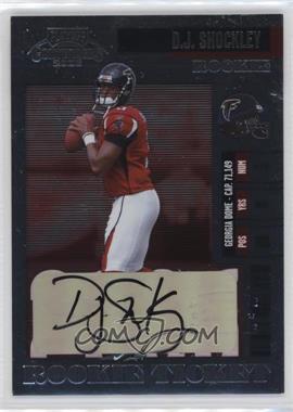 2006 Playoff Contenders - [Base] #151 - D.J. Shockley