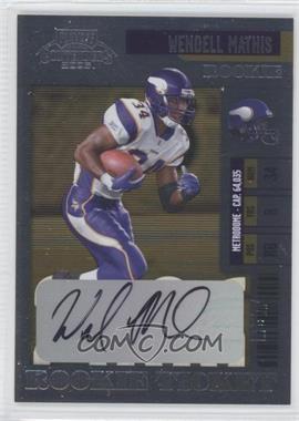 2006 Playoff Contenders - [Base] #153 - Wendell Mathis