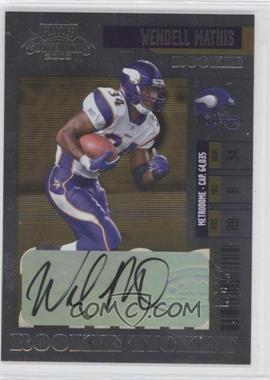 2006 Playoff Contenders - [Base] #153 - Wendell Mathis