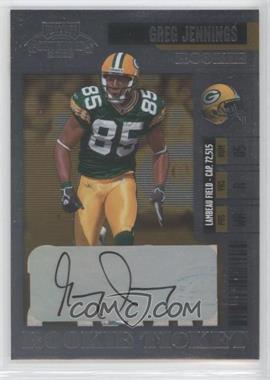 2006 Playoff Contenders - [Base] #168 - Greg Jennings