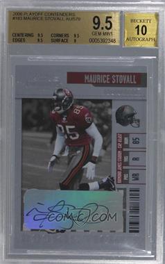 2006 Playoff Contenders - [Base] #183 - Maurice Stovall [BGS 9.5 GEM MINT]