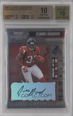 2006 Playoff Contenders - [Base] #186 - Jerious Norwood [BGS 10 PRISTINE]
