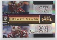 Brandon Williams, Manny Lawson #/100