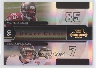 2006 Playoff Contenders - Draft Class - Black #DC-23 - Bruce Gradkowski, Maurice Stovall /100