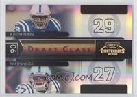 Joseph Addai, Tim Jennings #/100