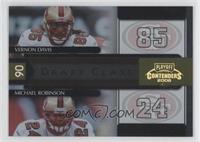 Michael Robinson, Vernon Davis #/250