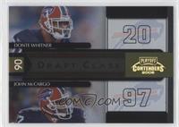 Donte Whitner, John McCargo #/250