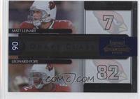 Matt Leinart, Leonard Pope #/1,000