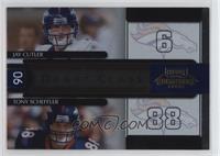 Jay Cutler, Tony Scheffler #/1,000