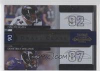 Haloti Ngata, Demetrius Williams #/1,000