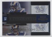 Tye Hill, Dominique Byrd #/1,000