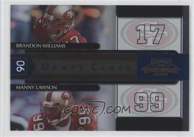 2006 Playoff Contenders - Draft Class #DC-22 - Brandon Williams, Manny Lawson /1000