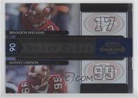 Brandon Williams, Manny Lawson #/1,000