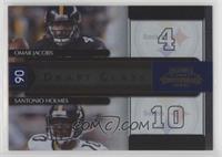 Omar Jacobs, Santonio Holmes #/1,000