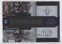 Omar Jacobs, Santonio Holmes #/1,000