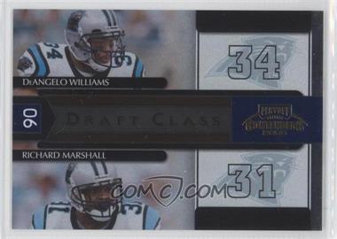 2006 Playoff Contenders - Draft Class #DC-27 - DeAngelo Williams, Richard Marshall /1000