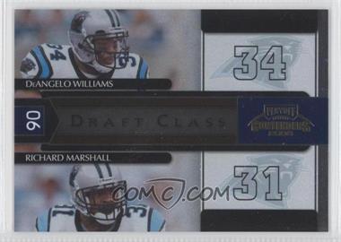 2006 Playoff Contenders - Draft Class #DC-27 - DeAngelo Williams, Richard Marshall /1000