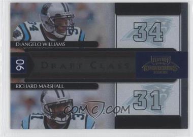 2006 Playoff Contenders - Draft Class #DC-27 - DeAngelo Williams, Richard Marshall /1000