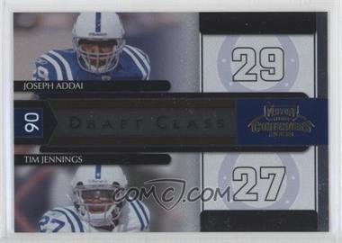 2006 Playoff Contenders - Draft Class #DC-30 - Joseph Addai, Tim Jennings /1000