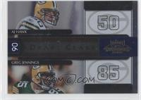 AJ Hawk, Greg Jennings #/1,000