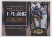 Paul Lowe #/100