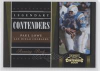 Paul Lowe #/250