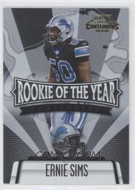2006 Playoff Contenders - Rookie of the Year Contenders #ROY-31 - Ernie Sims /1000