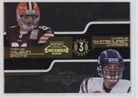 Charlie Whitehurst, Derek Hagan, Brodie Croyle, Travis Wilson #/250