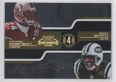 2006 Playoff Contenders - Round Numbers - Gold #RNQ-22 - Brad Smith, Cory Rodgers, Demetrius Williams, Michael Robinson /250