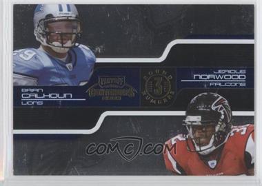 2006 Playoff Contenders - Round Numbers #RND-15 - Brian Calhoun, Jerious Norwood /1000