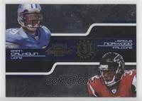 Brian Calhoun, Jerious Norwood [EX to NM] #/1,000