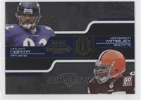 Haloti Ngata, Kamerion Wimbley, Brodrick Bunkley, Tamba Hali #/1,000