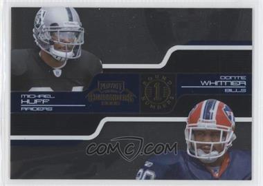 2006 Playoff Contenders - Round Numbers #RNQ-18 - Donte Whitner, Tye Hill, Jason Allen, Michael Huff /1000