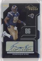Dominique Byrd [EX to NM] #/50