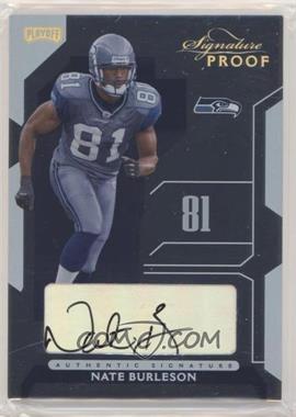 2006 Playoff NFL Playoffs - [Base] - Gold Signature Proof #44 - Nate Burleson /31
