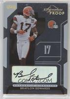 Braylon Edwards #/25