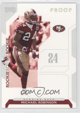 2006 Playoff NFL Playoffs - [Base] - Silver Proof #117 - Michael Robinson /250