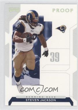 2006 Playoff NFL Playoffs - [Base] - Silver Proof #58 - Steven Jackson /250