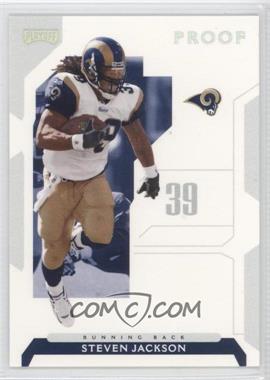 2006 Playoff NFL Playoffs - [Base] - Silver Proof #58 - Steven Jackson /250