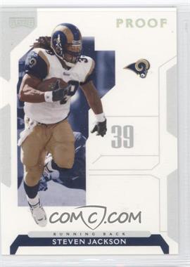 2006 Playoff NFL Playoffs - [Base] - Silver Proof #58 - Steven Jackson /250