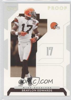 2006 Playoff NFL Playoffs - [Base] - Silver Proof #7 - Braylon Edwards /250