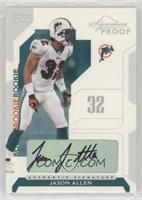 Jason Allen #/150