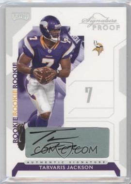 2006 Playoff NFL Playoffs - [Base] - Silver Signature Proof #133 - Tarvaris Jackson /150